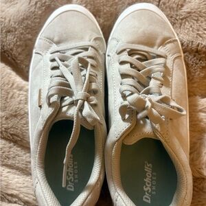 Dr. Scholl's Women's Gray Lace-Up Sneakers